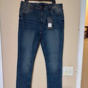 The Perfect Jean NYC Jeans Mens 38x36 Slim Fit Blue Jeans Stretch